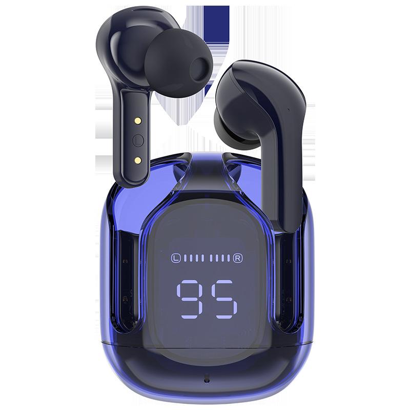 Phong cách mới nhất Tai nghe Bluetooth nhỏ màu pha lê ACEFAST ENC tai nghe kẹo thể thao không dây T6 tai nghe trò chơi sạc màu pha lê nhỏ