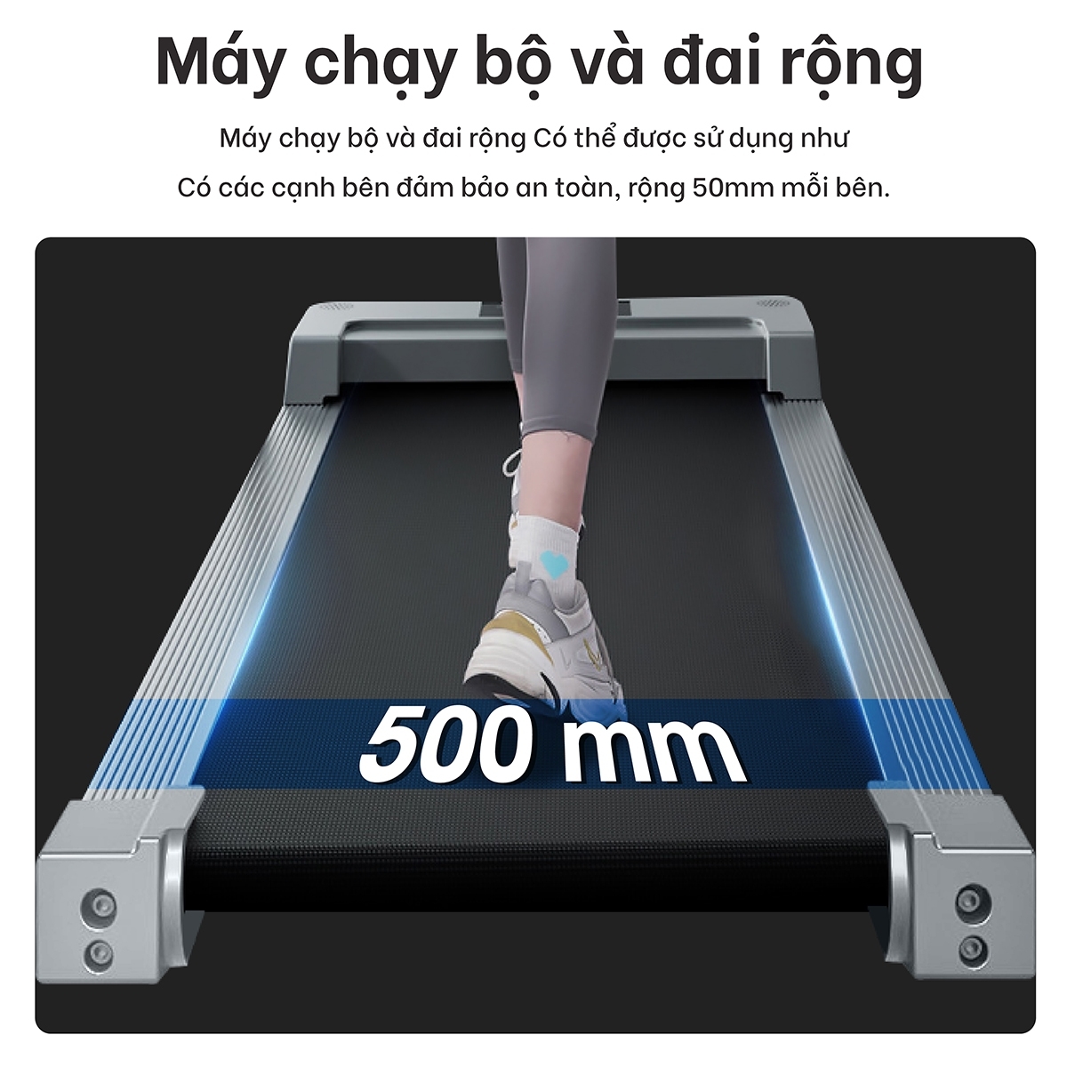 Máy chạy bộ đi bộ gia đình TM310 &amp; TM310A [BLACK] thế hệ mới có điều khiển từ xa
