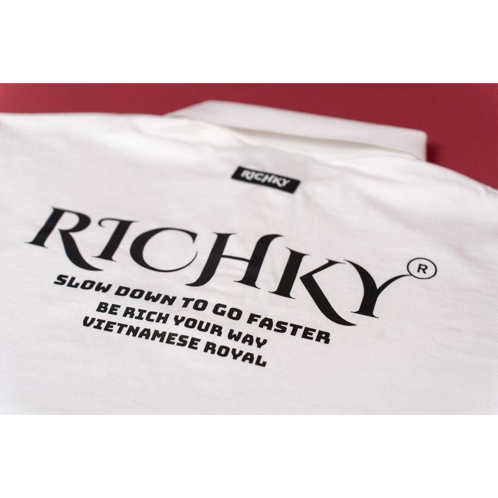 Áo Polo Local Brand Unisex Richky Be Rich Your Way Polo – RKO1