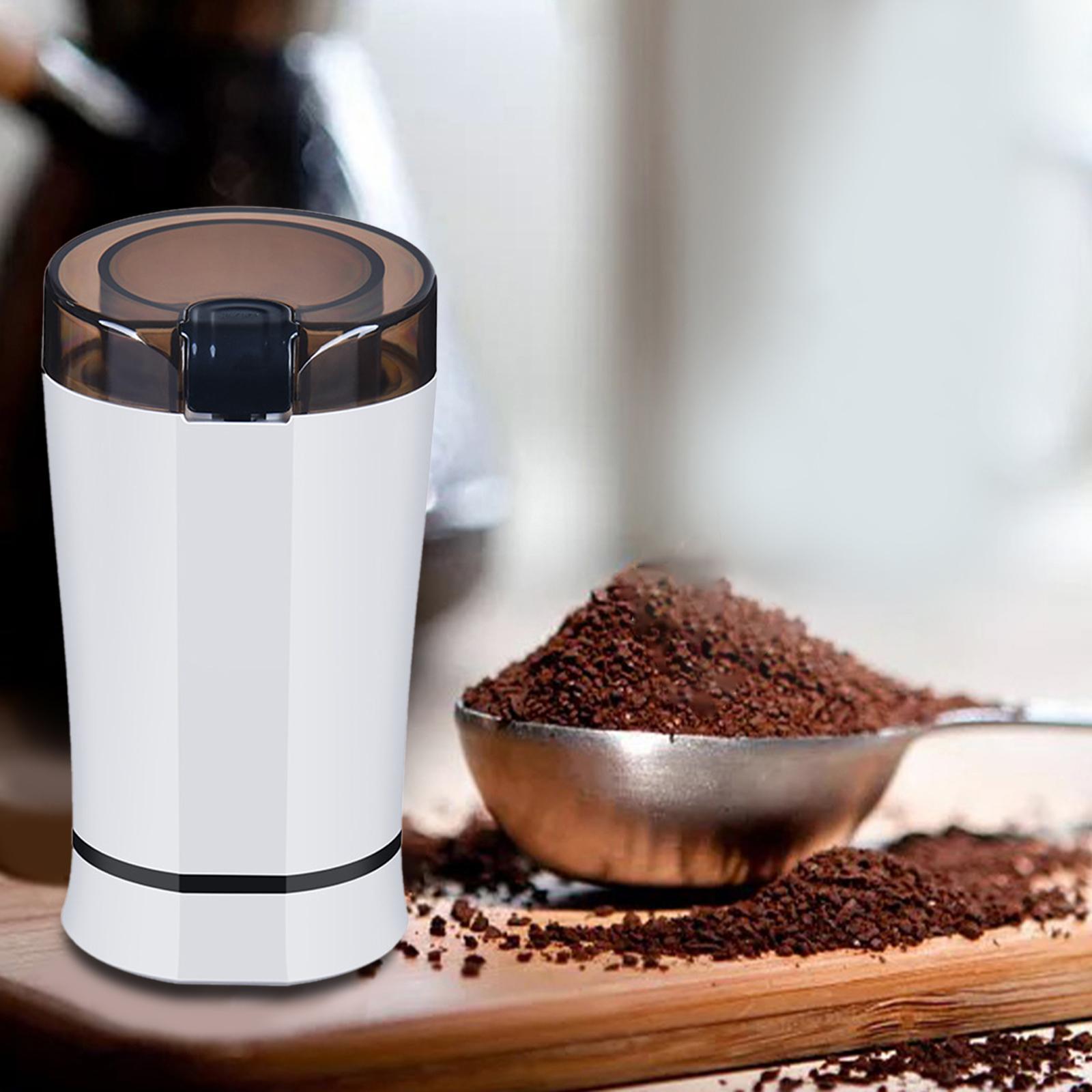 Electric Coffee Bean Grinder Grain Beans Mill Espresso Grinder with Brush