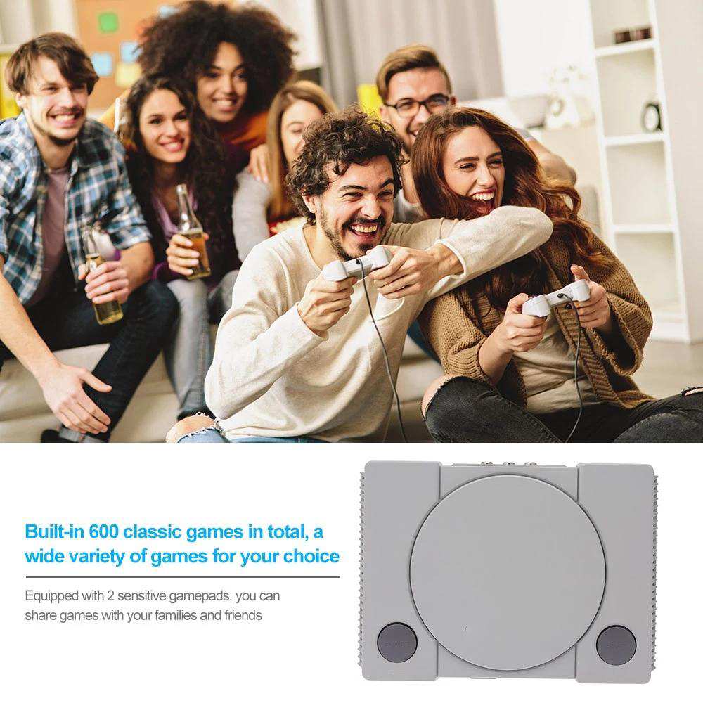 Máy chơi game điện tử 4 nút 600 trò chơi IB Gamestation
