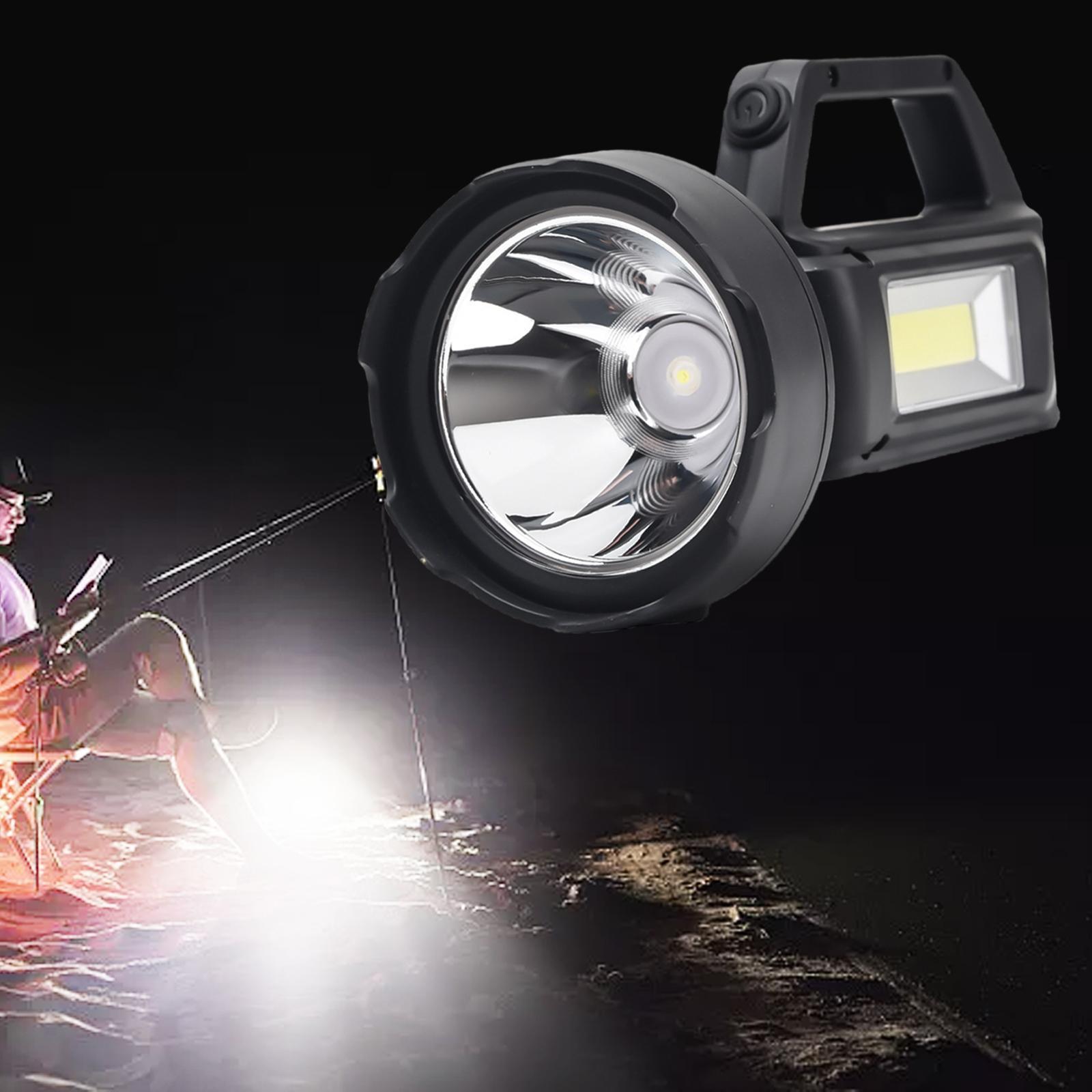 Spotlight Waterproof Portable LED Flashlight Searchlight for Exploration