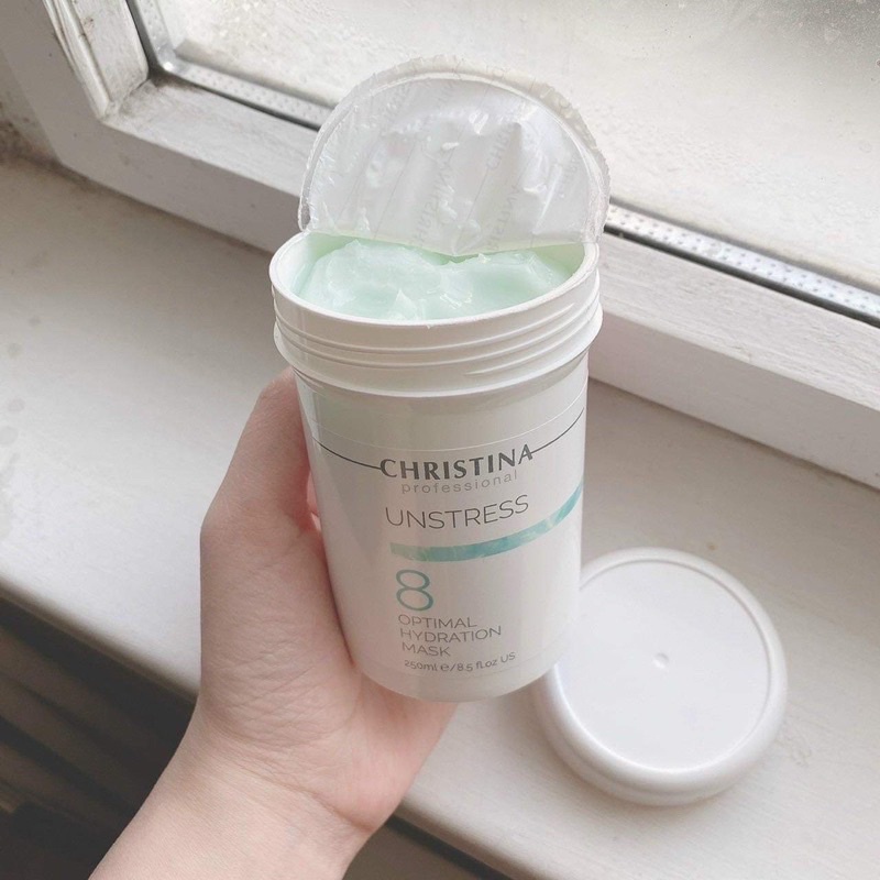 Mặt nạ dưỡng ẩm Christina Unstress 8 Optimal Hydration mask 250ml