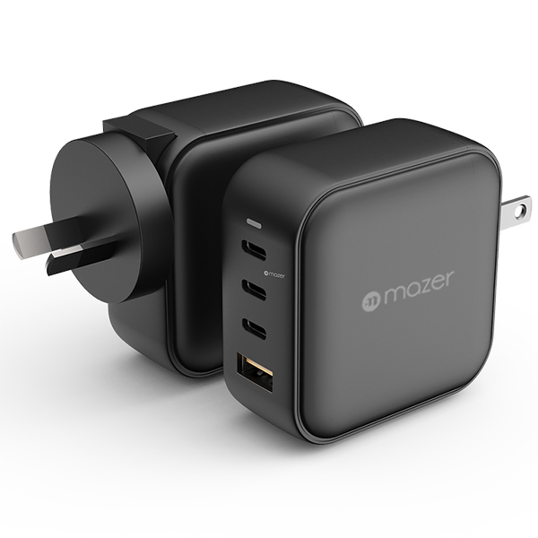 Củ Sạc Mazer Infinite.BOOST SuperMINI GaN PD 100W Wall Charger -hàng chính hãng