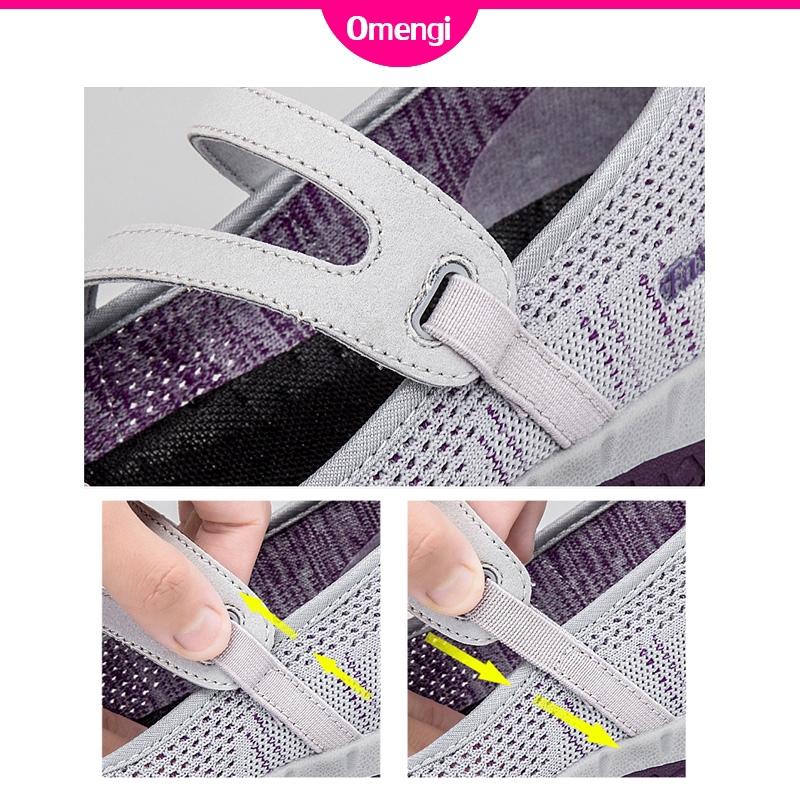 Giày Sneakers Chống Trượt Thoáng Khí Cho Nữ