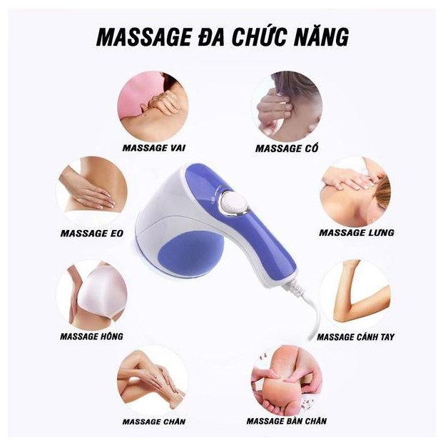 Máy massage toàn thân đa dụng Relax Tone USA