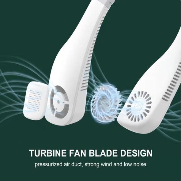 Vòng Quạt Đeo Cổ Cá Nhân Giải Nhiệt Cơ Thể Silica Hose  ️Hanrui Offical️