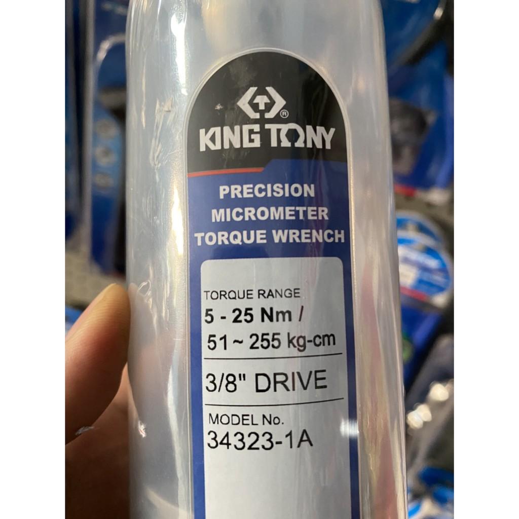Cần Siết Lực Kingtony 34323-1A 5-25Nm Đầu Vuông 3/8, Cần Xiết Lực, Cần Chỉnh Lực, Cần Nổ, Cần Số