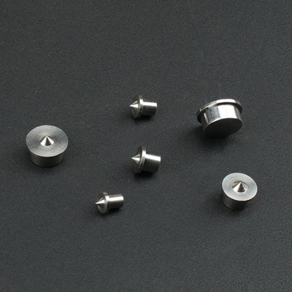 6Pcs Round Wood Pin Locators 4-12mm Dowel Pins Center Point Set Woodworking Craft Clamp Steel Tools