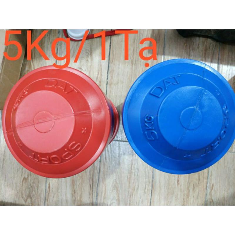 Tạ 5Kg Nhựa Nhồi Sẵn