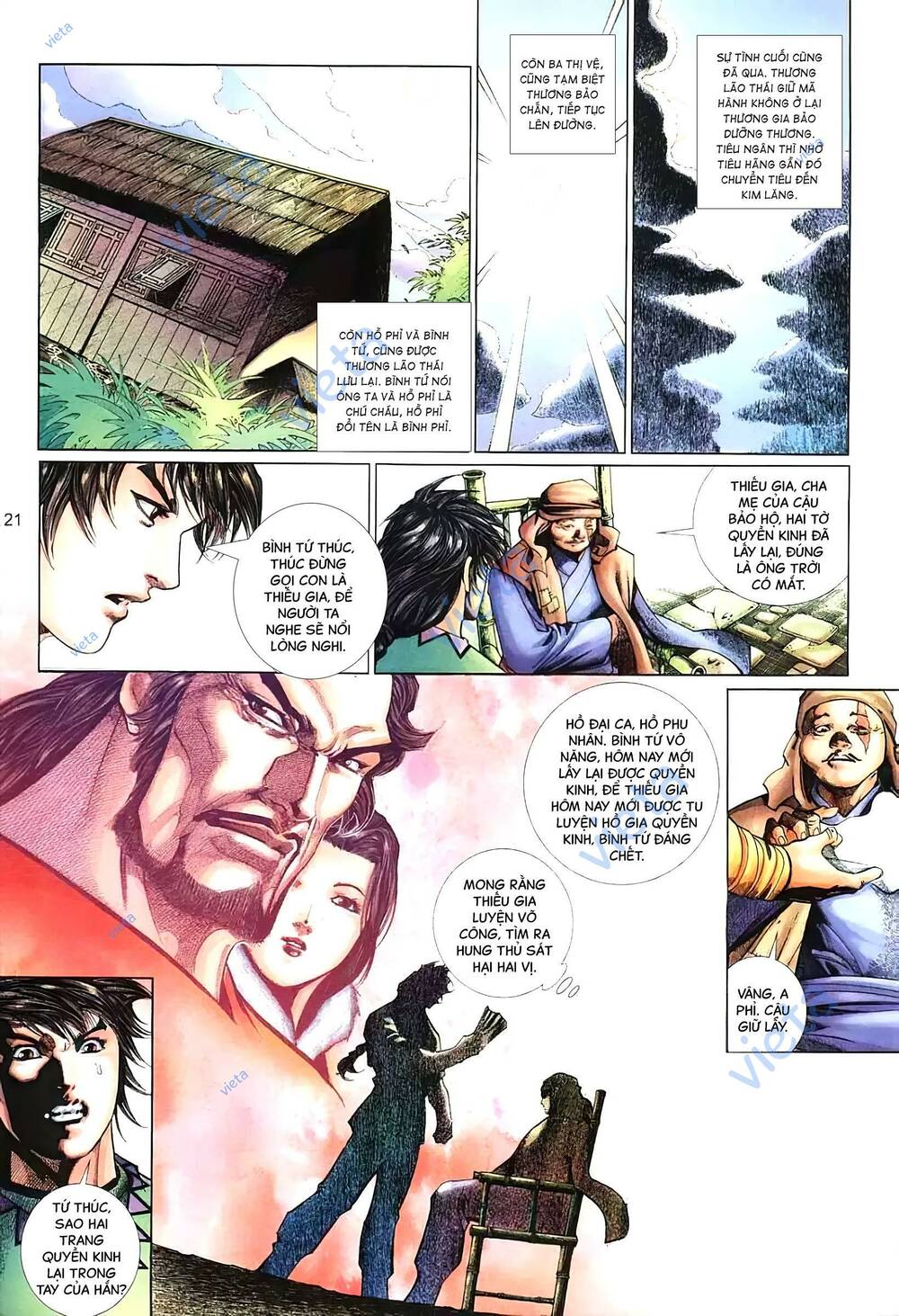 tuyết sơn phi hồ - mã vinh thành chapter 9 6