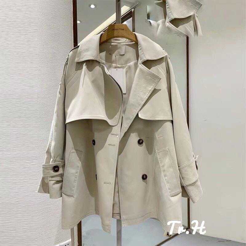 Áo dạ măng tô hàng quảng châu đẹp xịn kèm móc áo - Hinhin