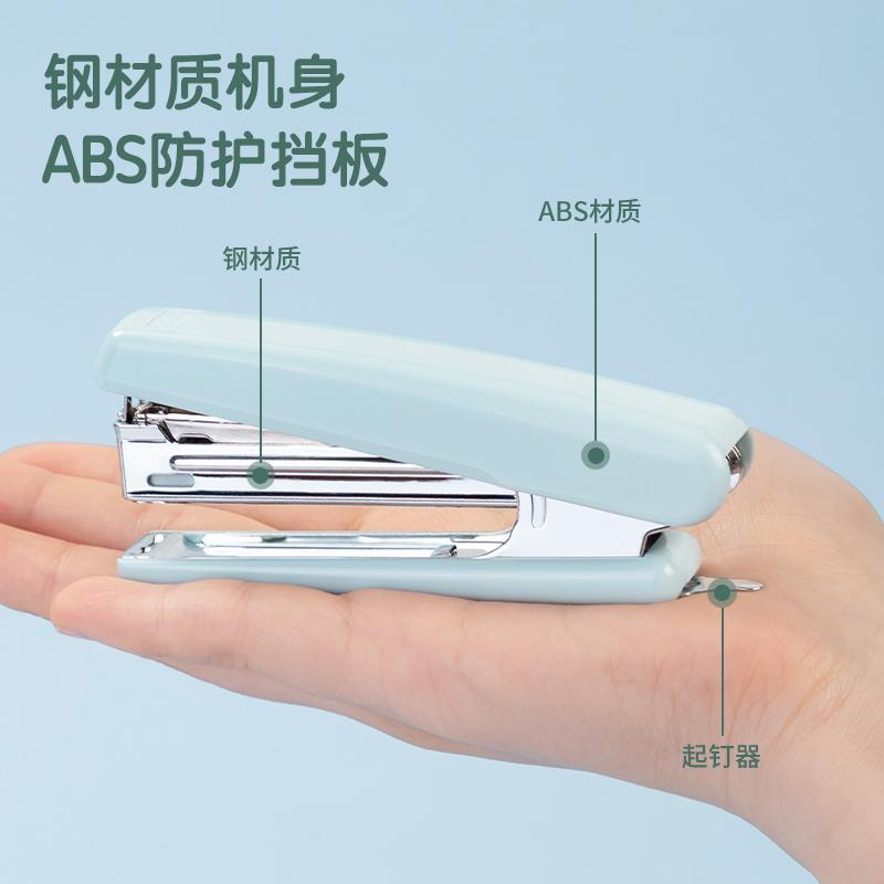 [Deli] - Dập Ghim Số 10 - Deli 0221 - Nhiều Màu (Xanh Dương Nhạt, Xanh Lá Nhạt)