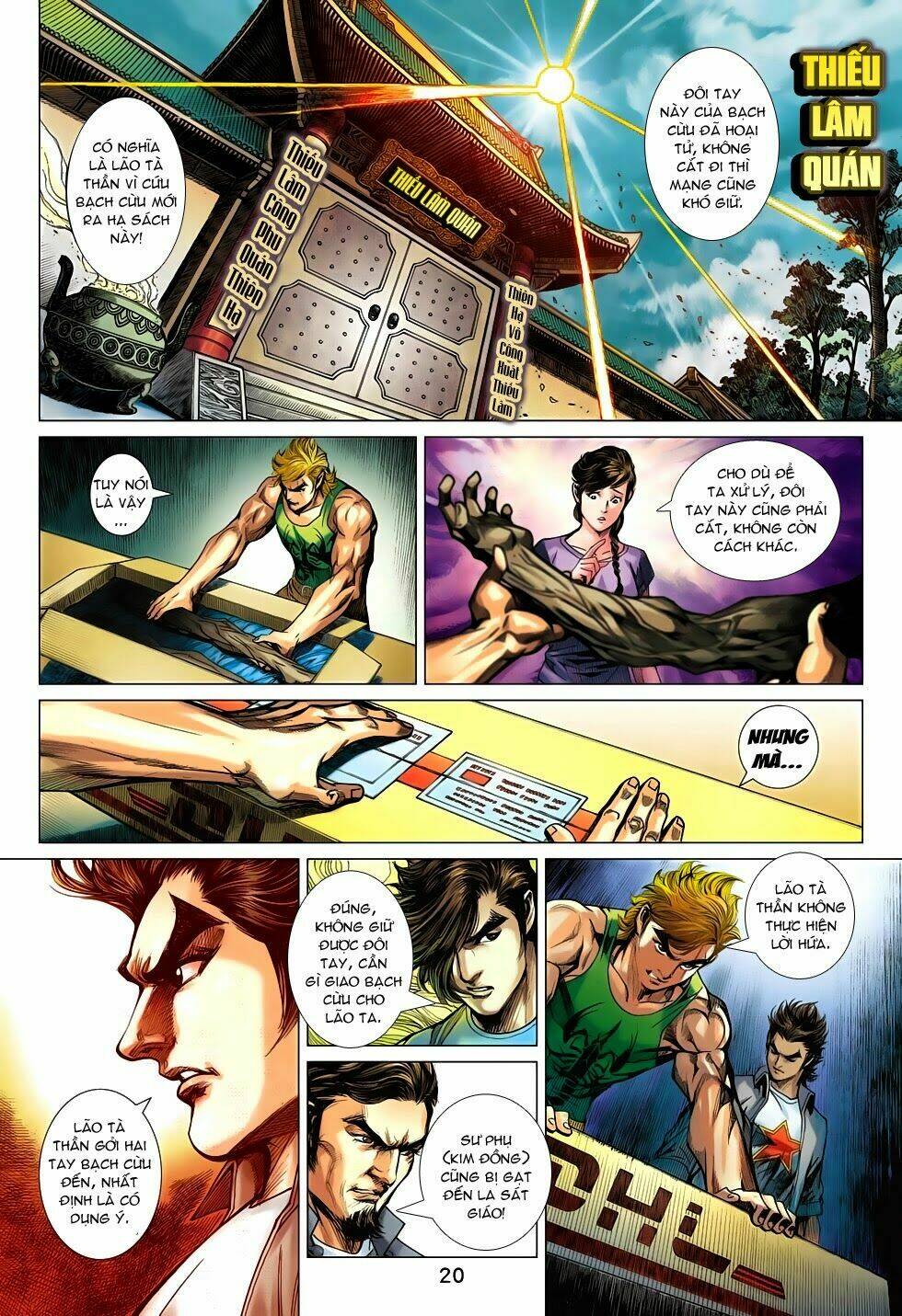 tân tác long hổ môn chapter 709 20