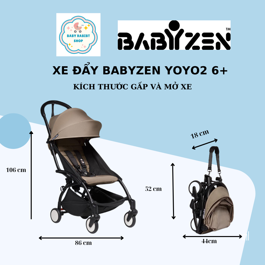 Xe đẩy du lịch gấp gọn cho bé BABYZEN YOYO2
