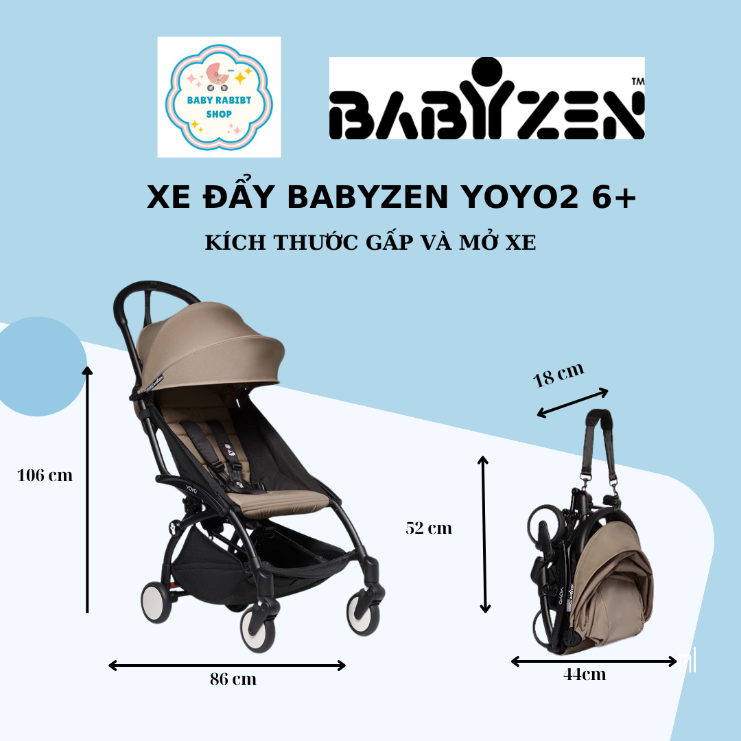 Xe đẩy du lịch gấp gọn cho bé BABYZEN YOYO2