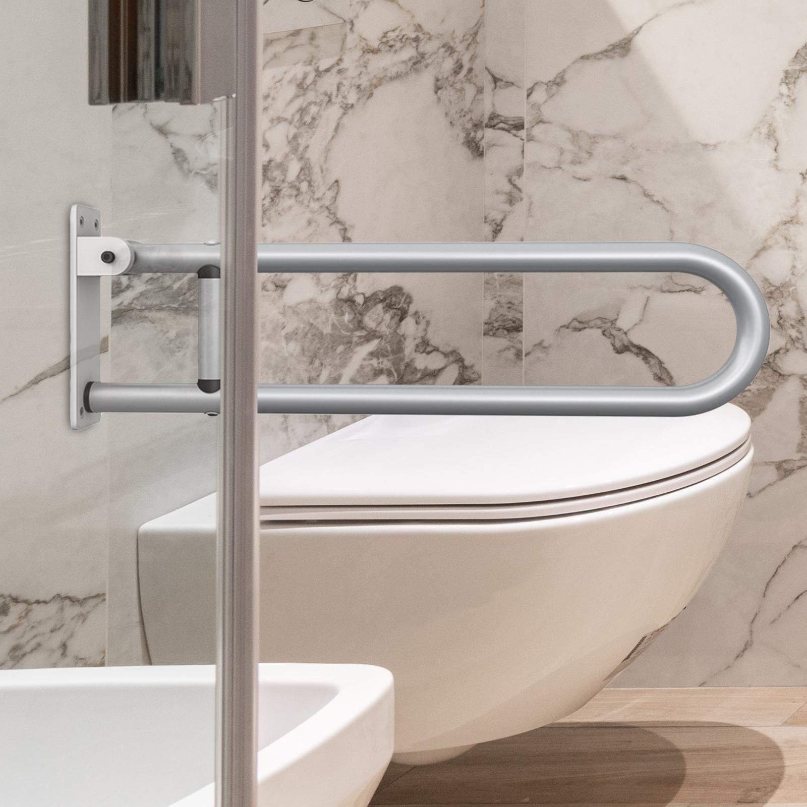 Shower Assist Wall Mount Elderly Disabled Toilet Aid Folding