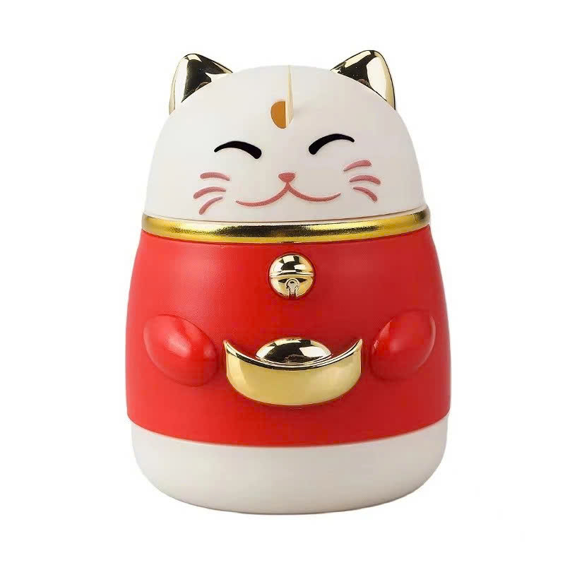 Hộp Đựng Tăm Tự Động Mèo Thần Tài May Mắn Cả Năm | Hộp Tăm Thông Minh, Dễ Thương, Tiện Dụng - HÀNG CHÍNH HÃNG MINIIN