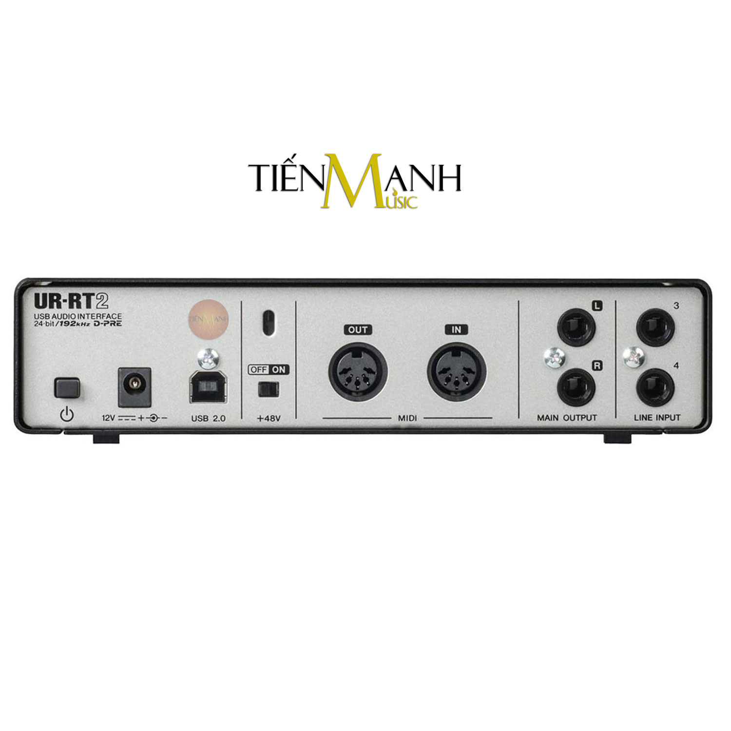 Soundcard Steinberg UR-RT2 - Sound Card Bộ Thu Âm Thanh và Livestream Audio Interface UR RT2 Hàng Chính Hãng - Kèm Móng Gẩy DreamMaker