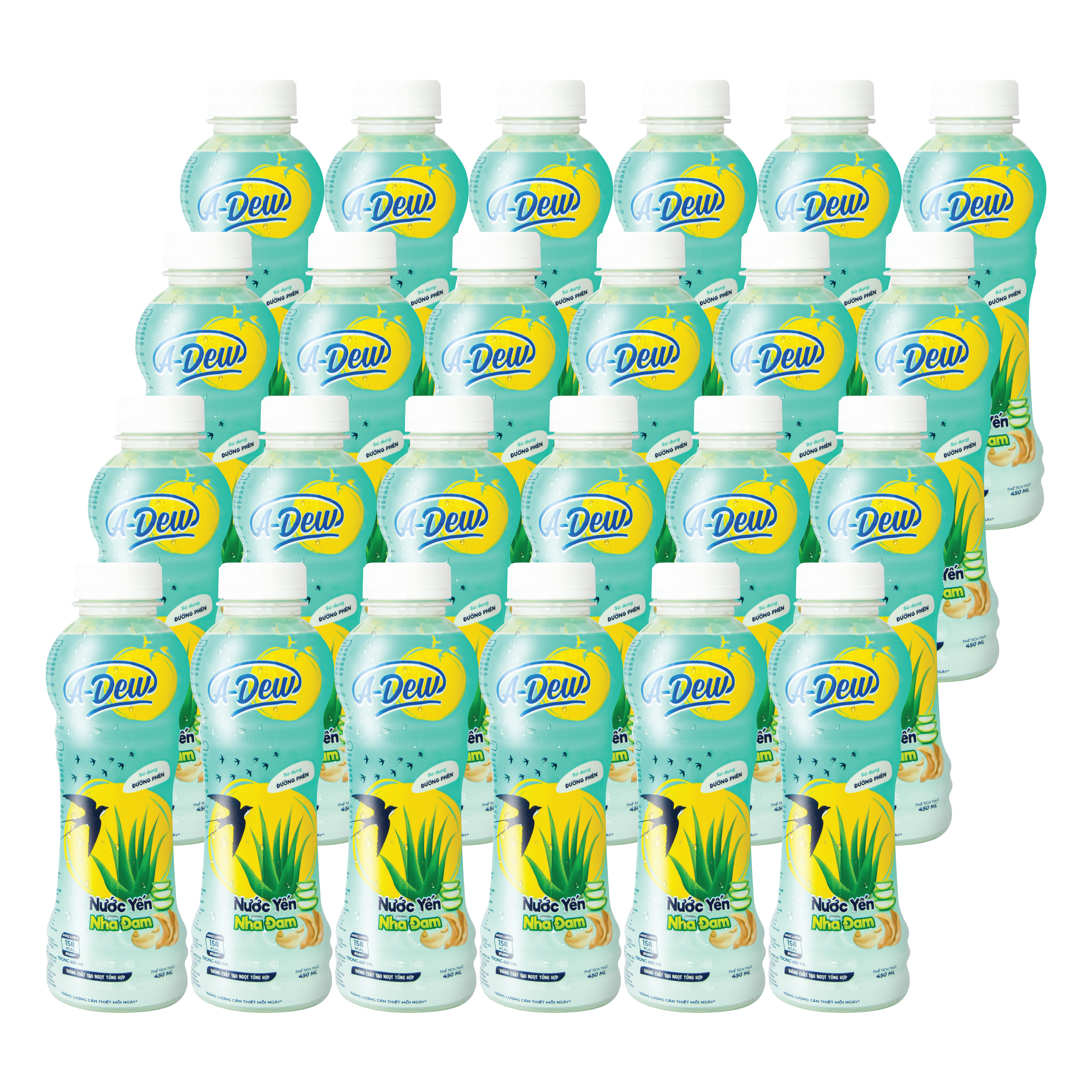 Nước Yến Nha Đam A Dew Chai 450ml - Thùng 24 Chai