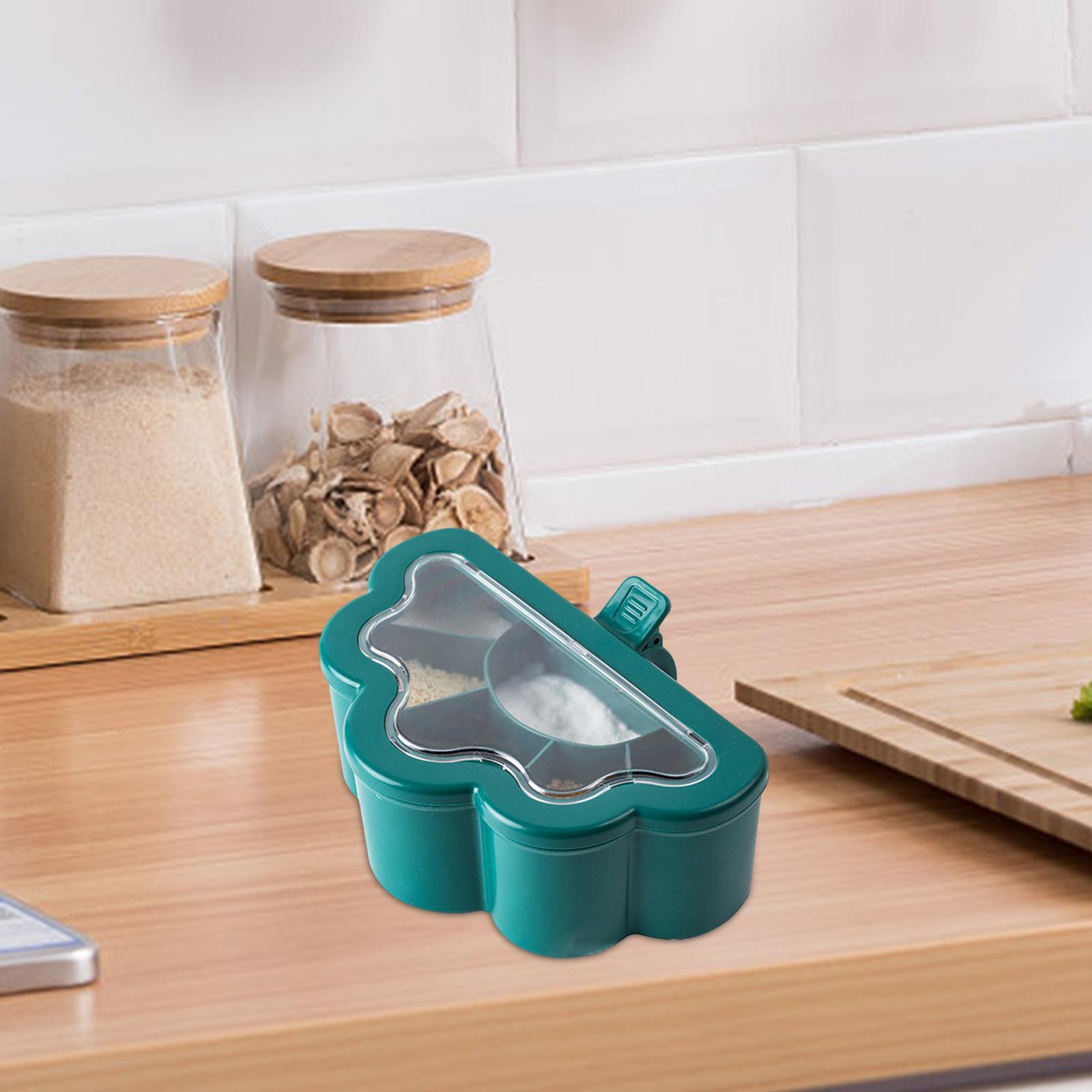 Spice Storage Container Durable Seasoning Box for Baking Restaurant Supplies