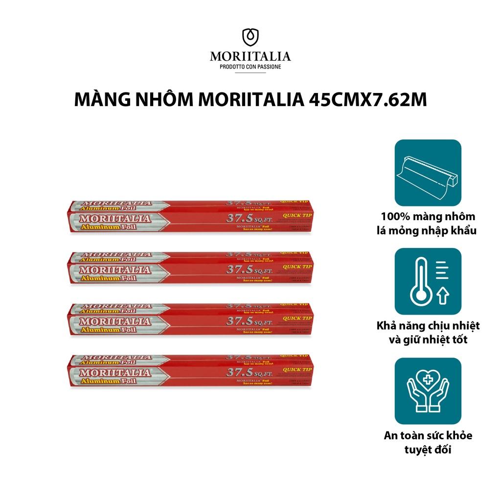 Màng nhôm Moriitalia chuyên dùng nướng thức ăn, bảo quản thực phẩm MNTP00071718