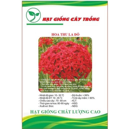 Hạt Giống Hoa Thu La Đỏ - Gói 50 hạt