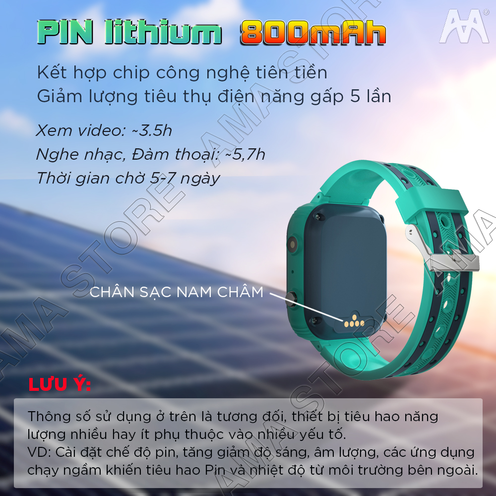 Đồng hồ Thông minh Trẻ em Android ZaIo Youtube Fb Messenger Kết nối Wifi, 4G, Bluetooth Định vị GPS AMA Watch LT21 Hàng nhập khẩu