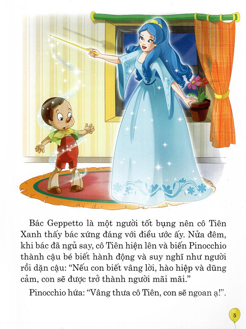 Sách Ngày Xửa Ngày Xưa - Pinocchio