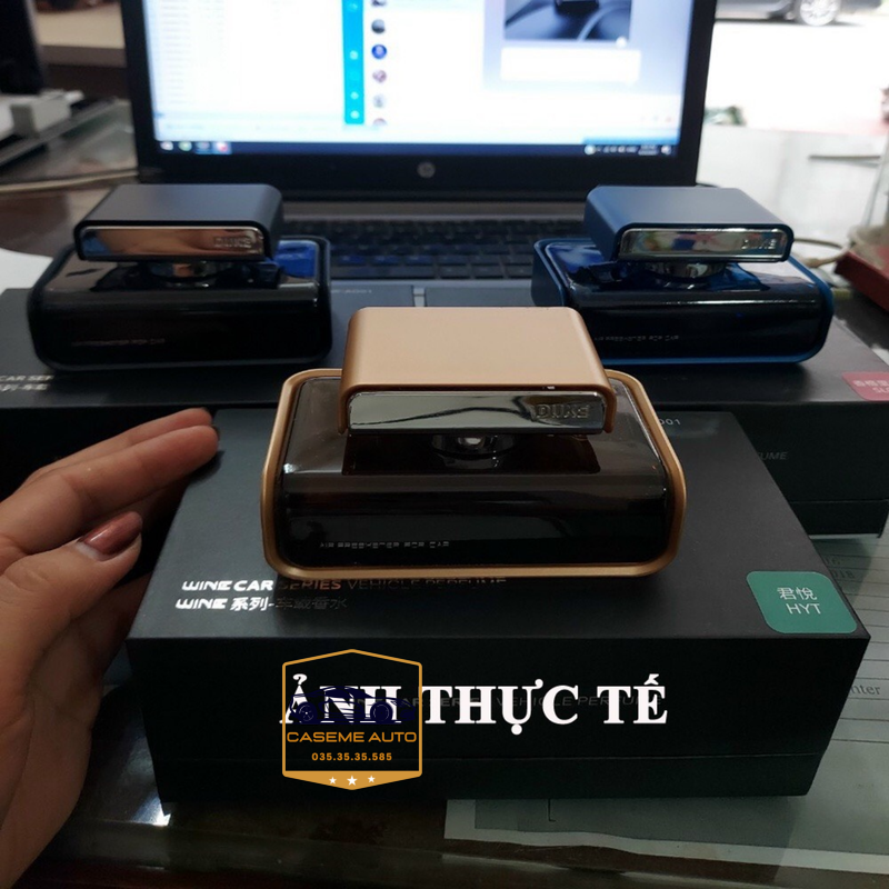 Nước Hoa Ô Tô DUKE – Chiết Xuất Thiên Nhiên, Khử Mùi, Chống Say Xe, An Toàn Sức Khỏe - Hàng Nhập Khẩu