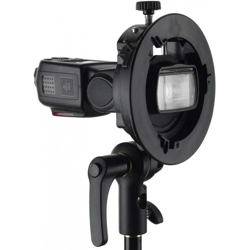 Giá đỡ đèn Flash Godox S2-type Speedlite Bracket (Bowens mount) HÀNG CHÍNH HÃNG