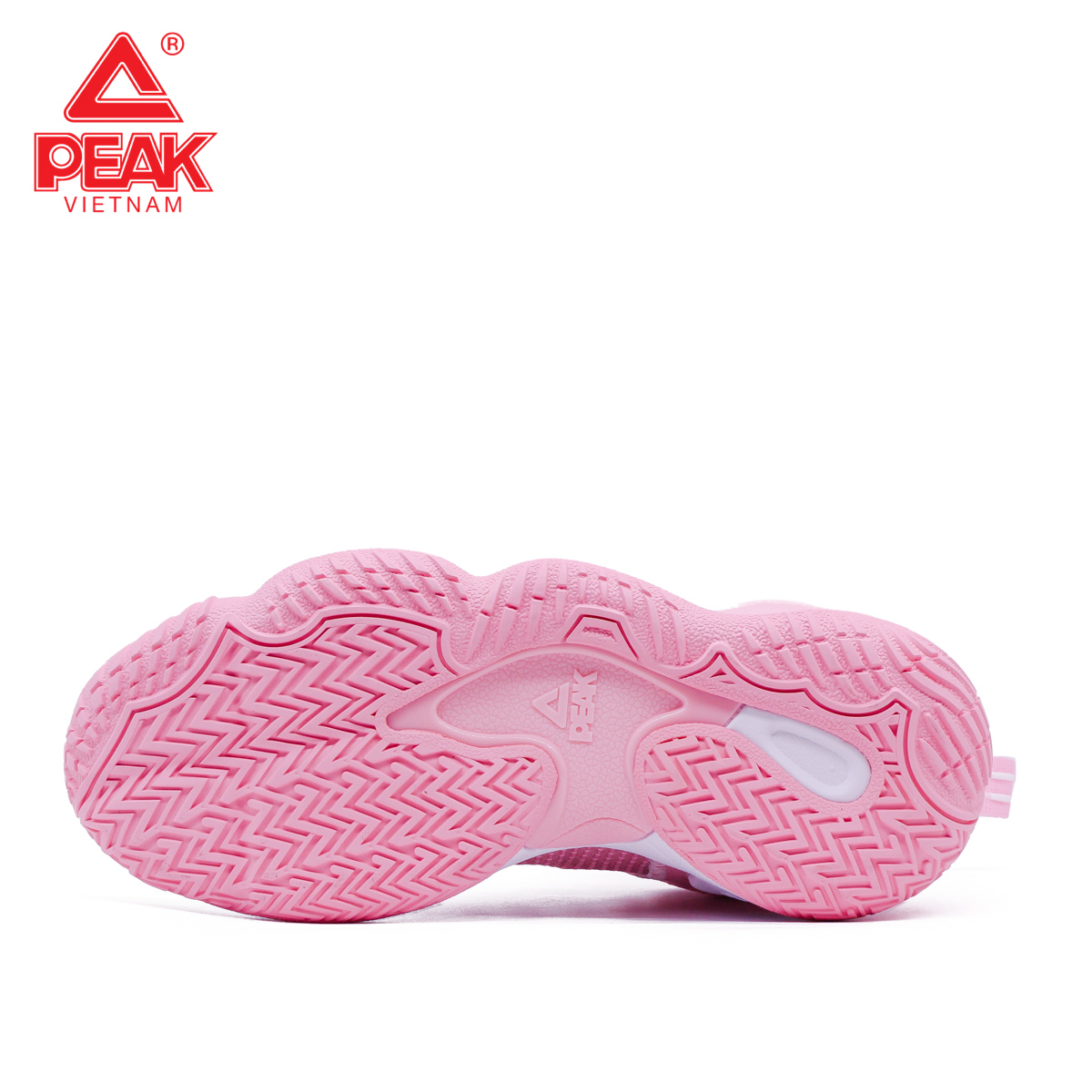 Giày Bóng Rổ Nam Cổ Cao Peak Basketball Outdoor Monster 7.2 E221041A - Màu Hồng