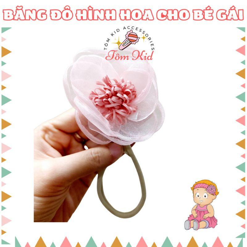 Băng đô hình Hoa đáng yêu cho bé gái