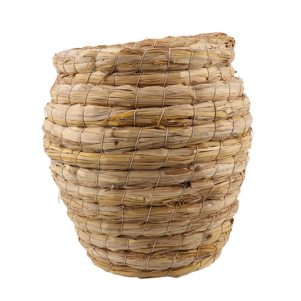 Big Natural Straw Cage Birds Squirrel Rats Hamster Cage Mat Pad Sleeping Bed