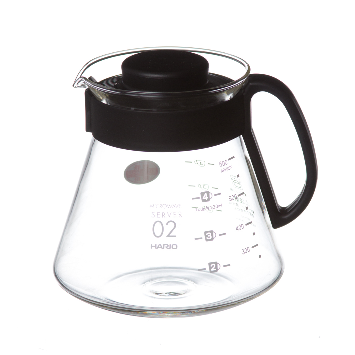 BÌNH ĐỰNG CÀ PHÊ HARIO V60 RANGE SERVER XVD-60B-600ML