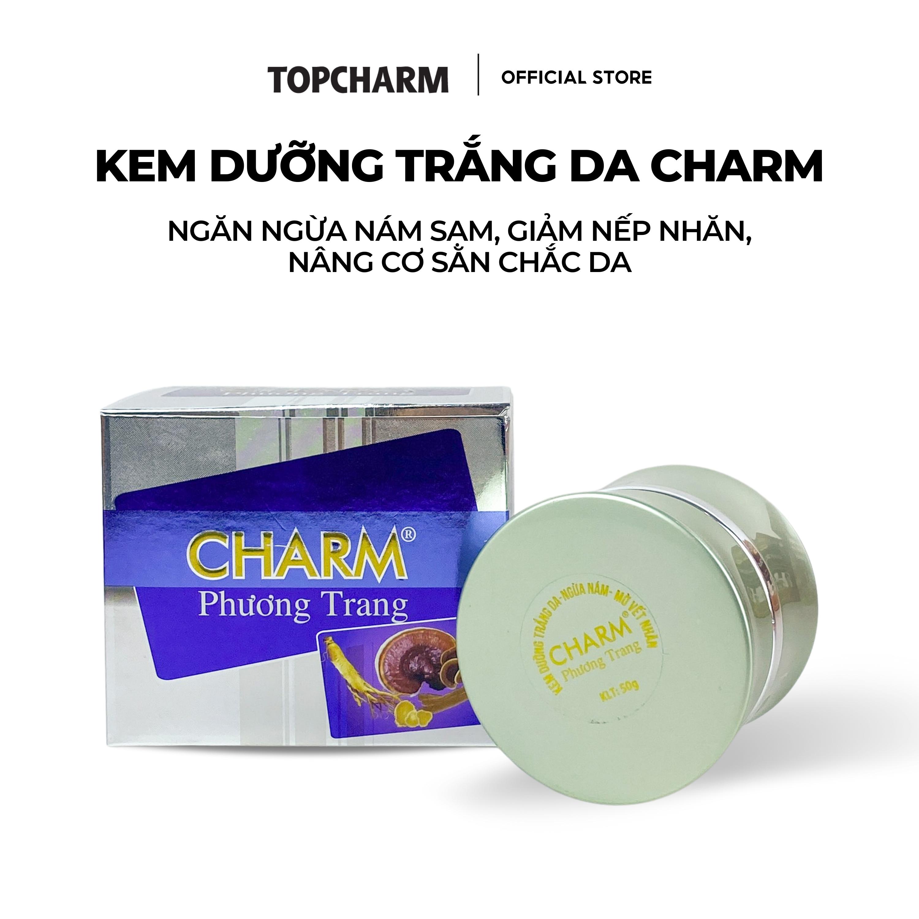 Kem dưỡng trắng da nhân sâm CHARM - Ngăn ngừa nám sạm, mờ dân nếp nhăn, nâng cơ săn chắc da, giúp bạn sở hữu làn da trắng mịn căng bóng