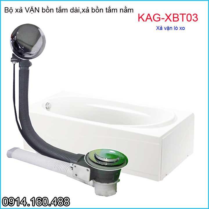 Bộ Xả bồn tắm dài KAG-XBT03, Bộ xả bồn tắm nằm giá tốt hiệu suất sử dụng tốt