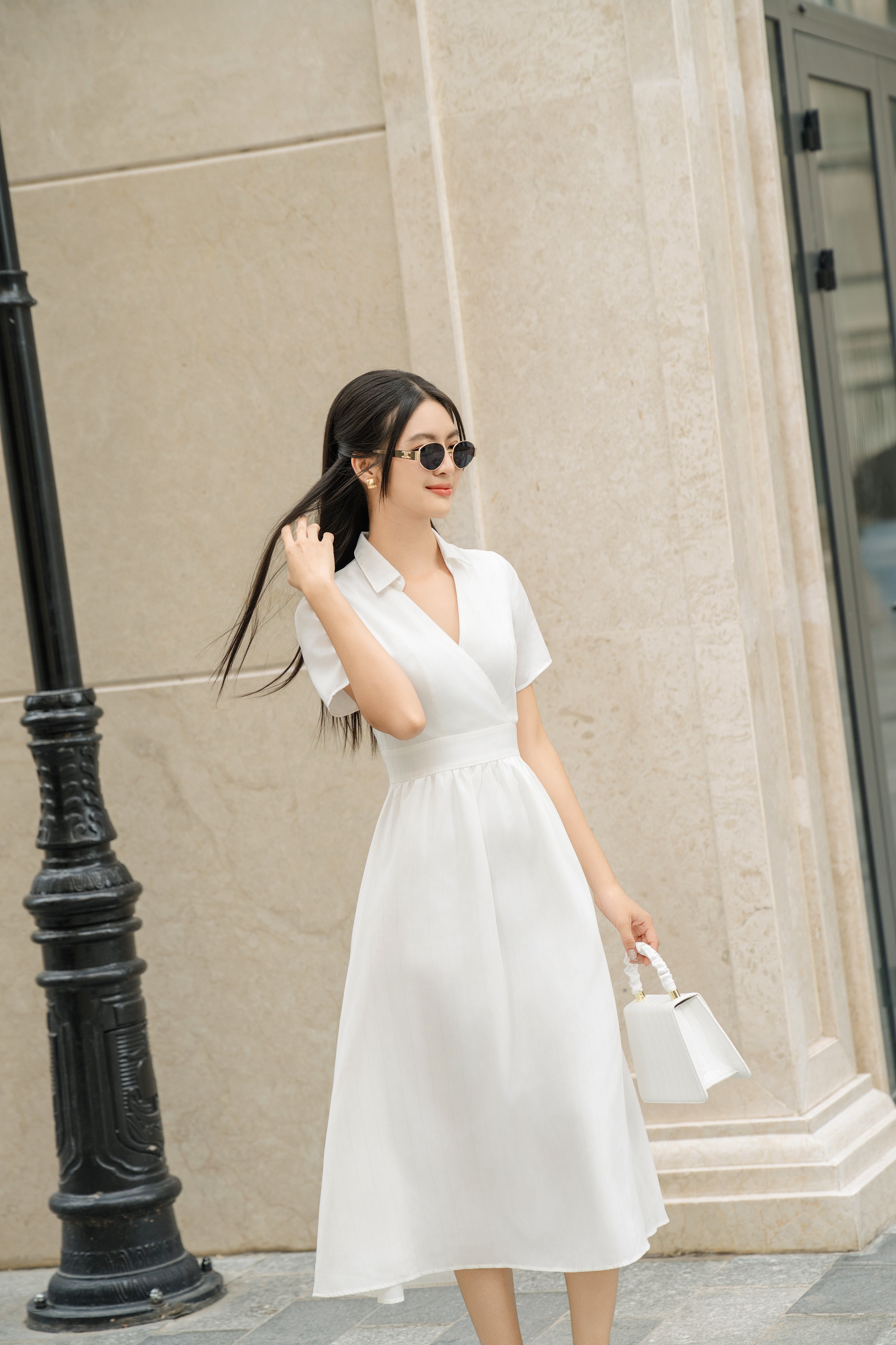 OLV - Đầm Kalila White Dress