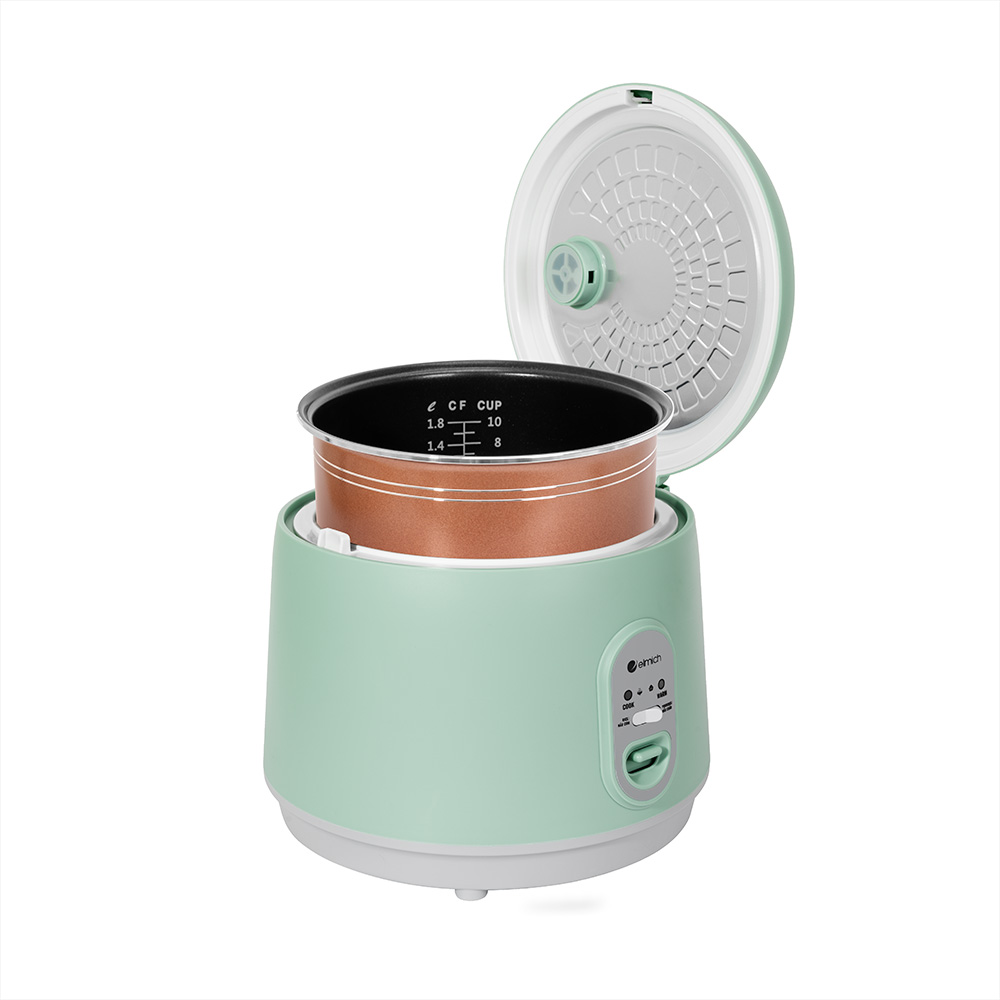 Nồi Cơm Điện Elmich RCE9132 1.8L 700W, Hàng Chính Hãng, 2 Chức Năng Nấu, Phím Nhấn Cơ - JoyMall