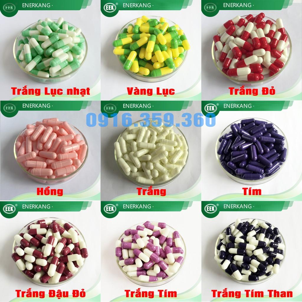 Viên nang rỗng 1kg viên con nhộng capsule empty vỏ nang cứng gelatin