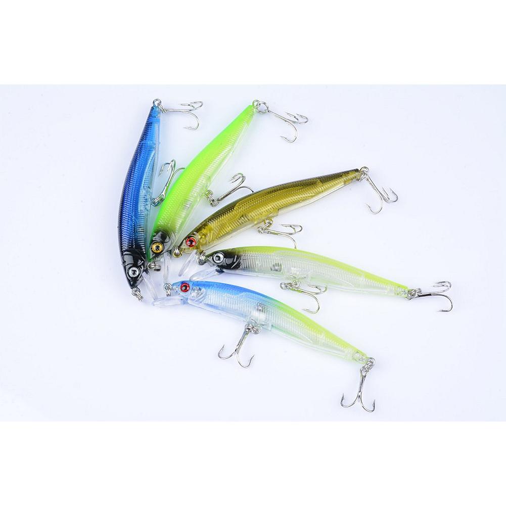 Fishing Lure Bait 5-color Floating Hard Minnow 9.7cm/8.2g Artifical Bait Bionic Bait