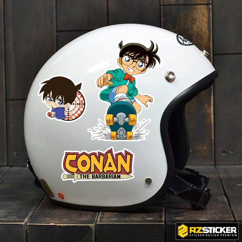  Sticker Thám Tử Conan | Dán Nón Bảo Hiêm, Điện Thoại, Laptop, Bình Nước...Chống Nước, Chống Bay Màu