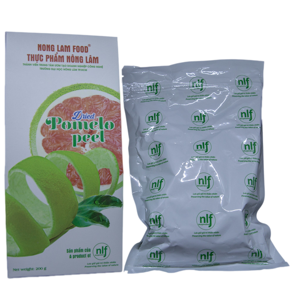 Combo 10 hộp vỏ bưởi sấy 200gr