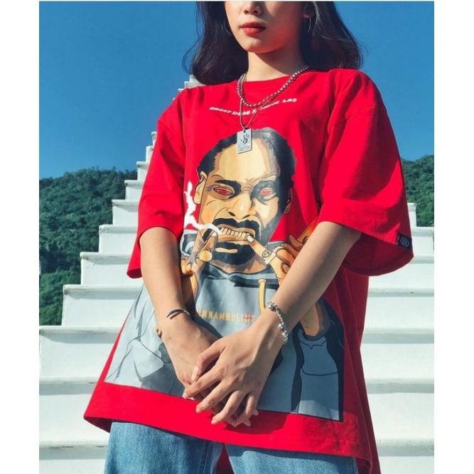 Áo Snoopdogg x Thuốc Lào - Ghost Trick local brand áo phông cổ tròn tay lỡ unisex nam nữ thế hệ genz