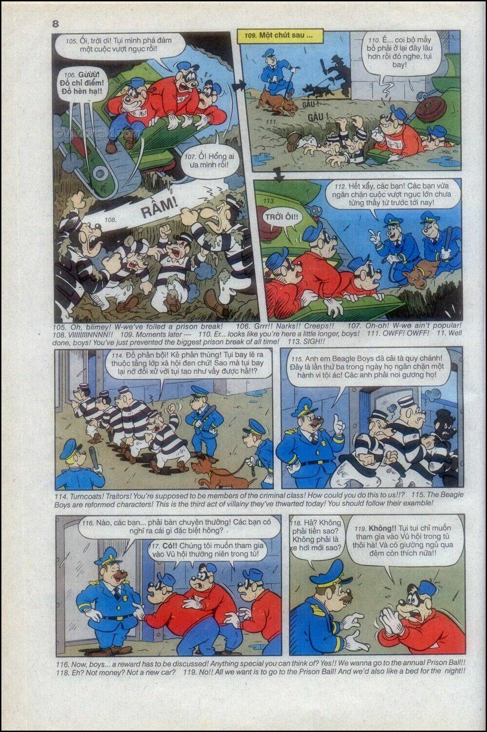 donald và bạn hữu chapter 80 11