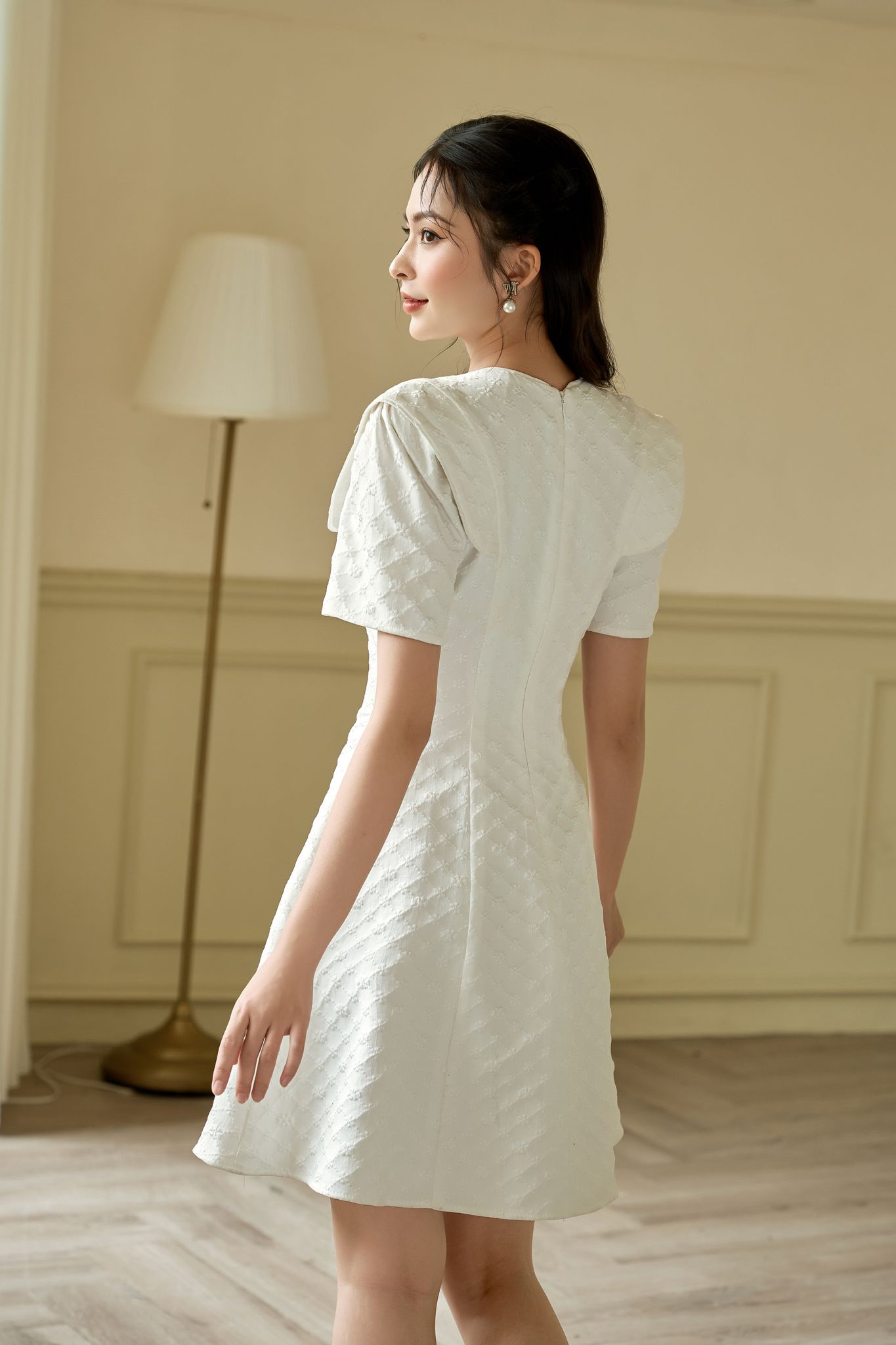 OLV - Đầm Erika White Dress