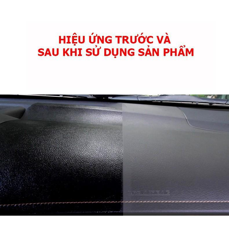 Chai xịt làm sạch dàn nhựa nhám, vỏ xe Phục Hồi Làm Mới Ghế Da DASHBOARD WAXING 450ml