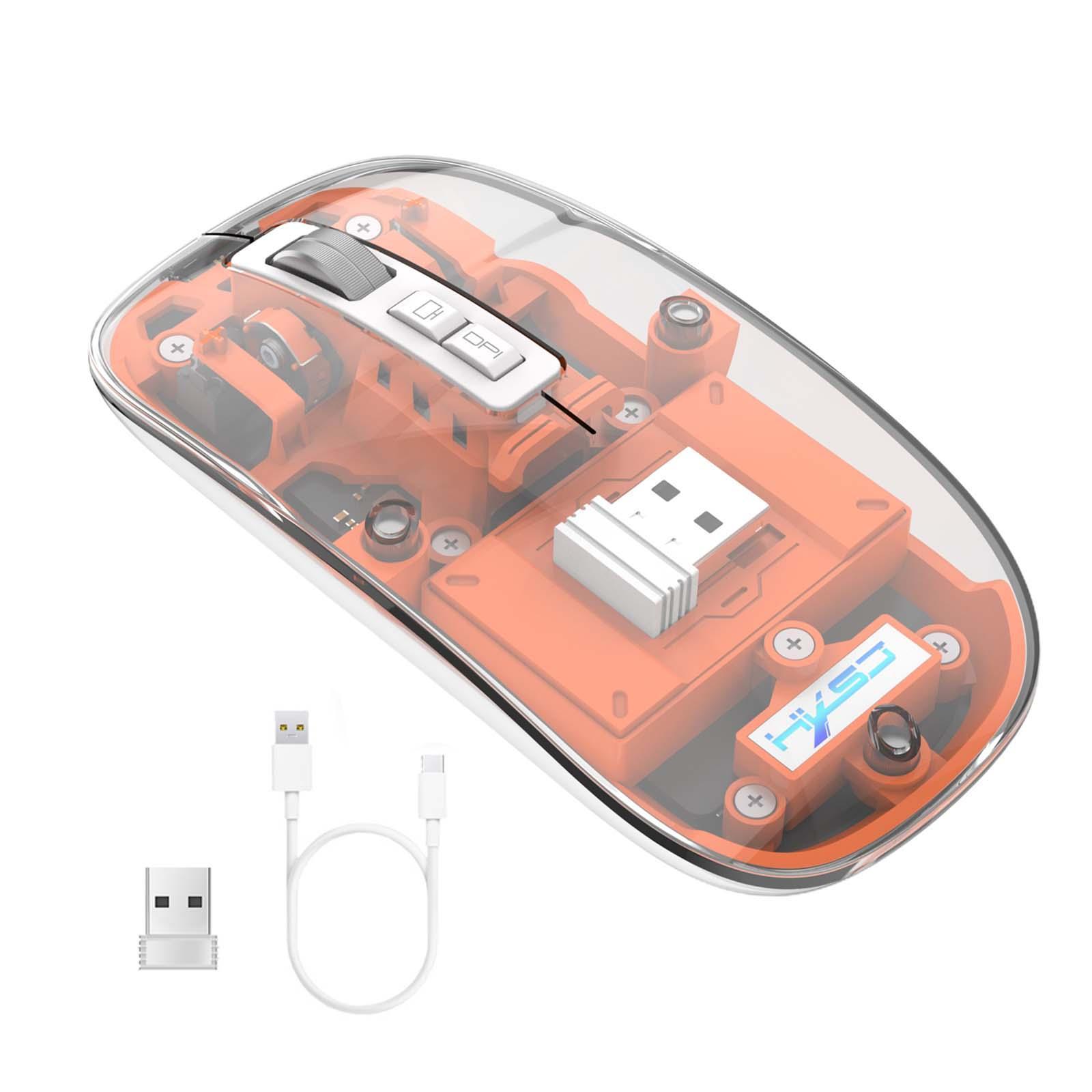 Computer Mouse Ergonomic comfortable grip laptop white