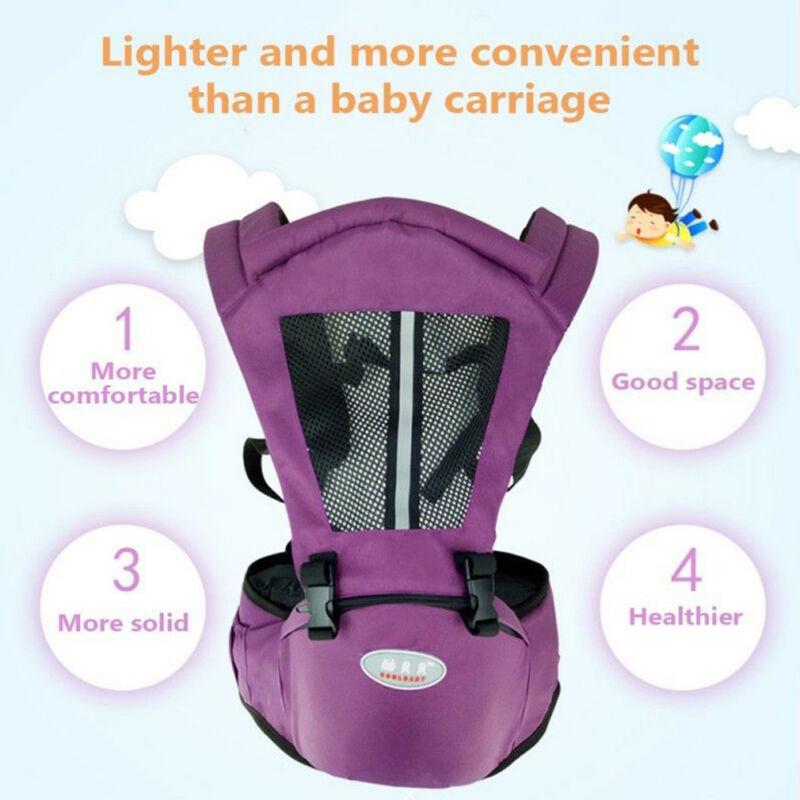 2019 Sơ Sinh Kid Cho Bé Tập Đi Cho Bé Sơ Sinh Eo Hipseat Hông Ghế Bọc Tàu Sân Bay Dây Sling Backpack