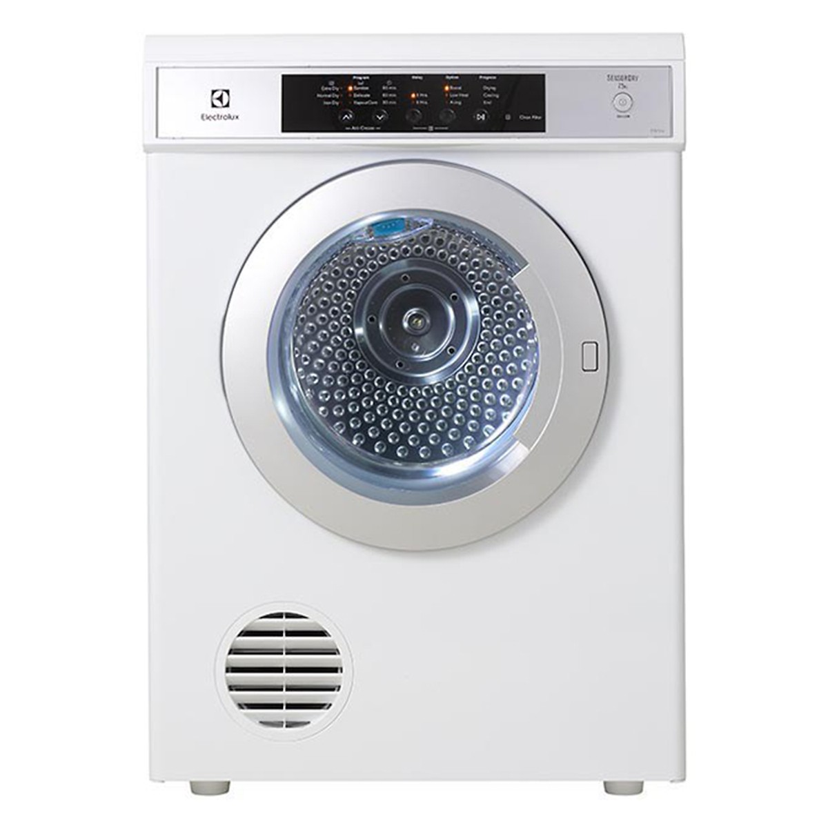 Máy Sấy Cửa Trước Electrolux EDS7552 (7.5kg) - Trắng - Hàng Chính Hãng + Tặng Bình Đun Siêu Tốc